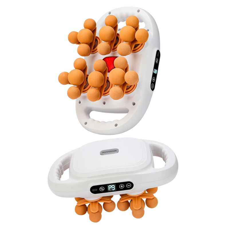 22-Head High-Frequency Vibration Fascia Massage Gun