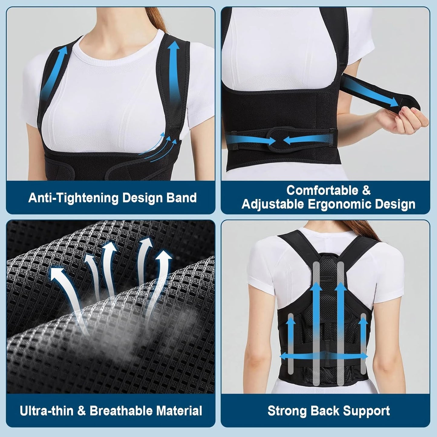 SpineAlign™ Full Back Posture Corrector