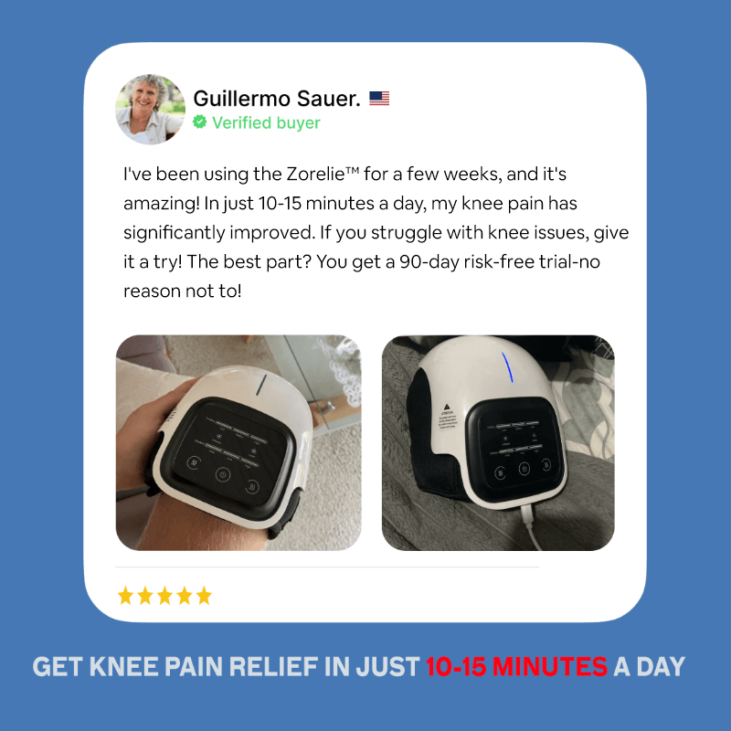 KneeRegen™ – Heat Therapy & Compression Knee Support for Pain Relief and Recovery