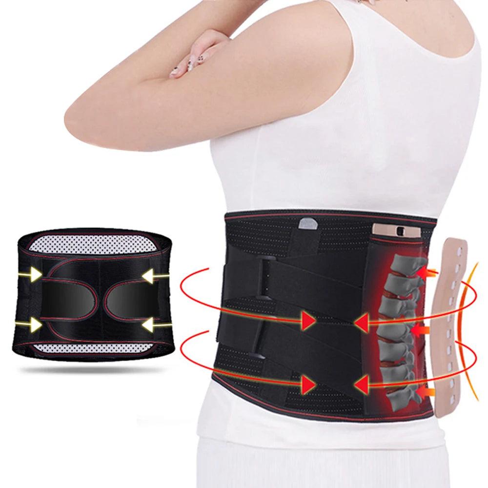 CoreRelief™ Back Support Belt – Lower Back Pain Relief & Posture Correction