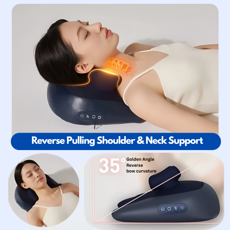 Trapezius™ Pillow Neck & Shoulder Massager