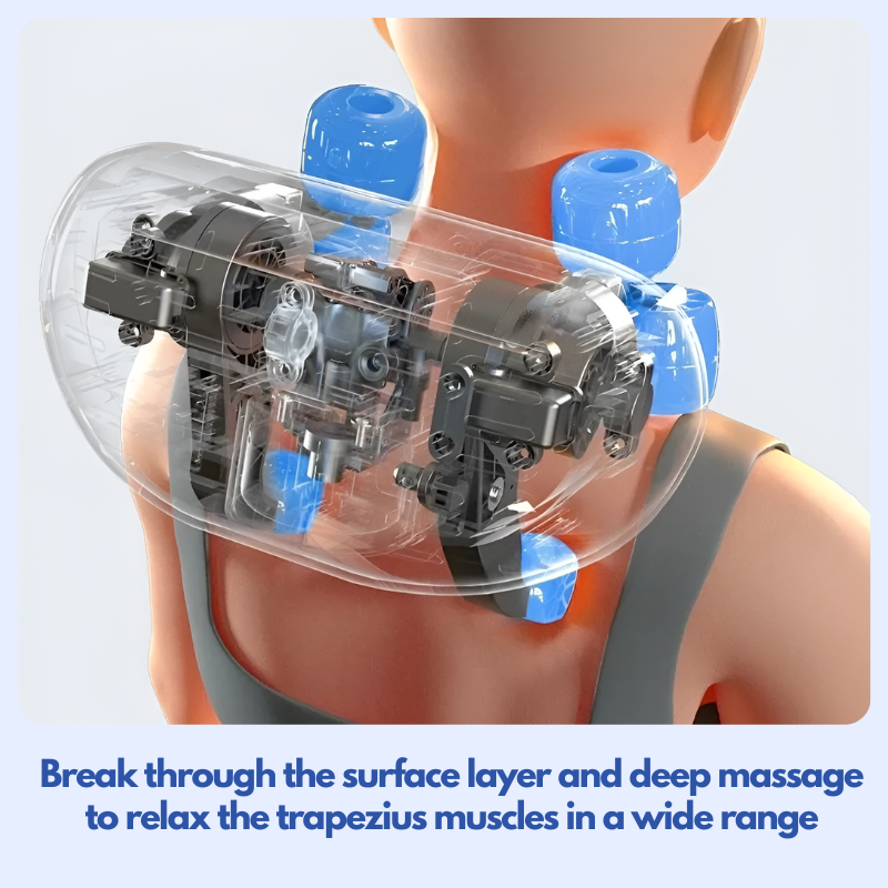Trapezius™ Pillow Neck & Shoulder Massager