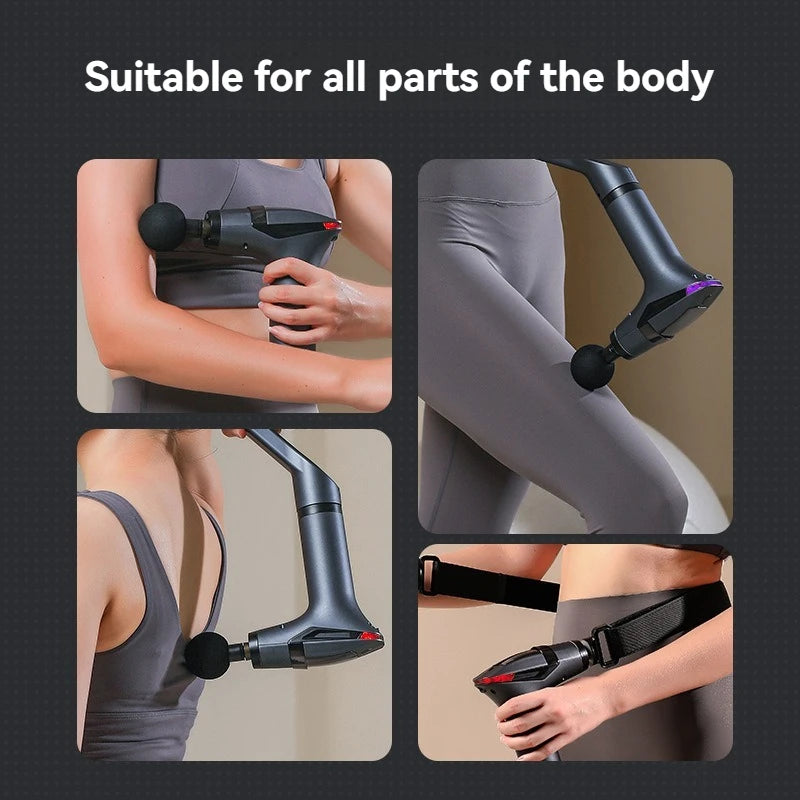 FlexPulse Pro 2025 – Advanced Percussion Massage Gun for Deep Tissue Relief, Muscle Recovery & Pain Management