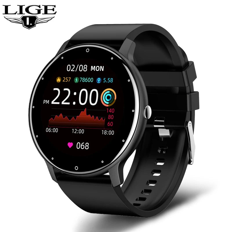 Waterproof Full-Touch Sports Smartwatch