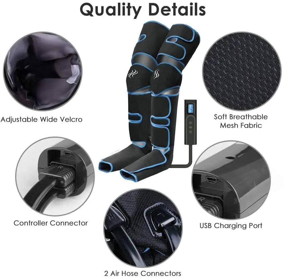360° Air Compression Foot & Leg Massager
