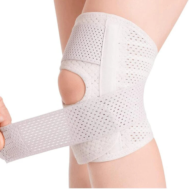 Knee Brace with Side Stabilizers – Adjustable Support for Meniscus Tear, Joint Pain & Arthritis Relief