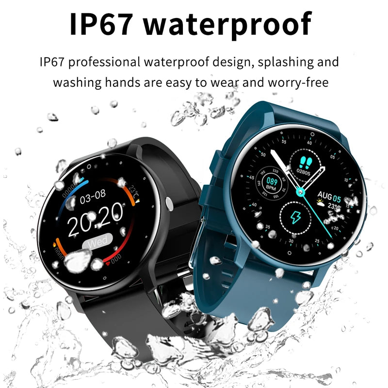 Waterproof Full-Touch Sports Smartwatch