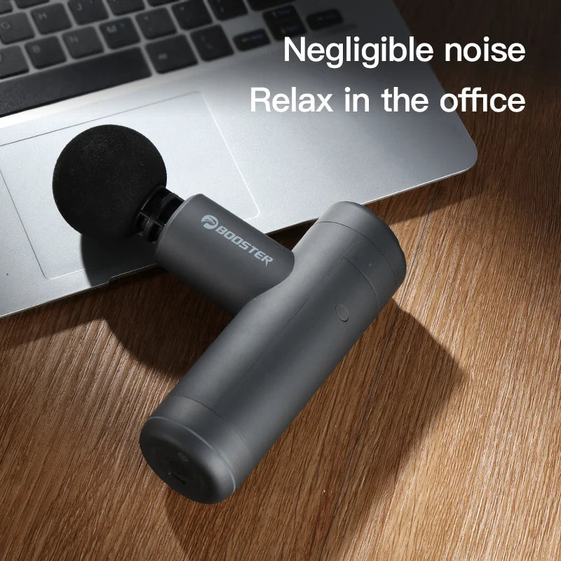 Booster Mini X™ Percussion Massage Gun – Compact Deep Tissue Massager for Muscle Recovery & Relaxation