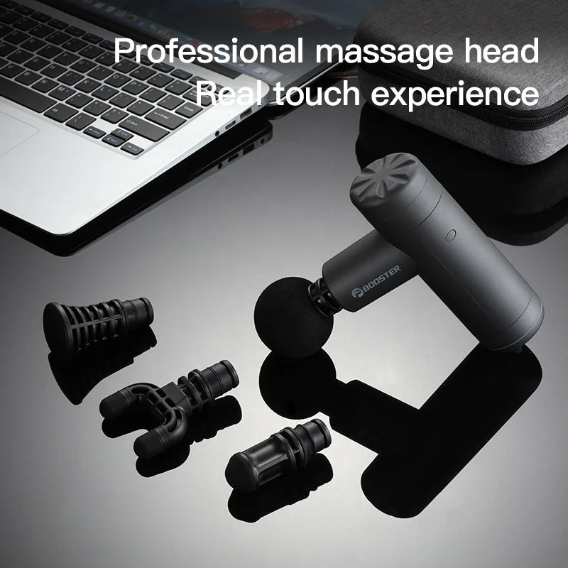 Booster Mini X™ Percussion Massage Gun – Compact Deep Tissue Massager for Muscle Recovery & Relaxation