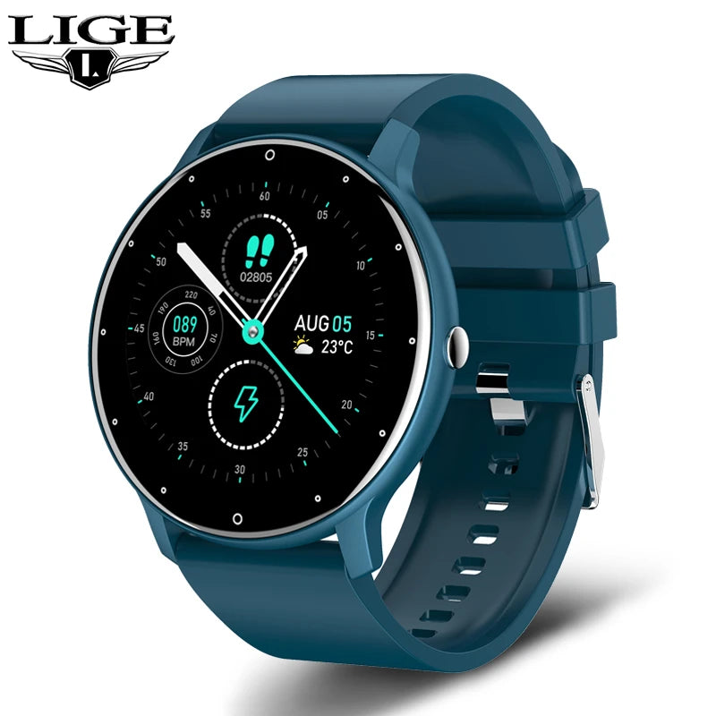 Waterproof Full-Touch Sports Smartwatch
