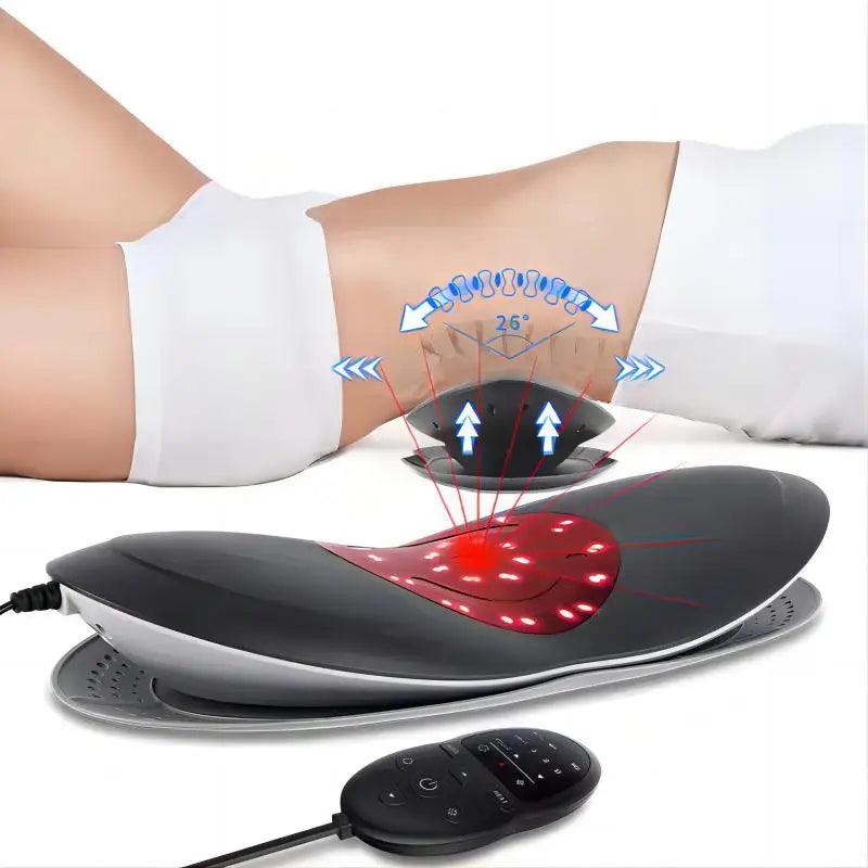 LumbaRelief Pro – Ultimate Lumbar Support for Lower Back Pain Relief and Posture Correction