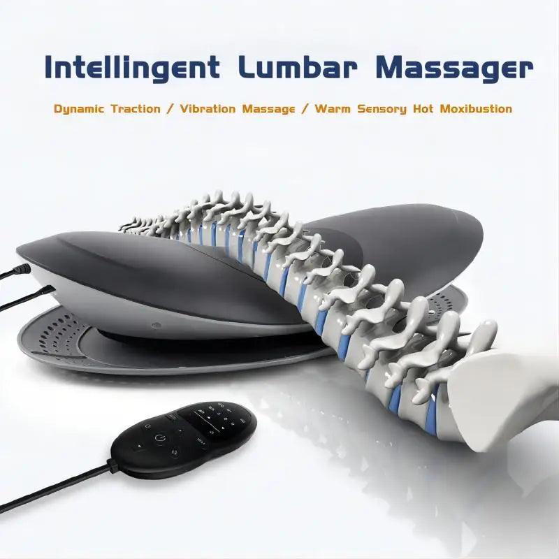 LumbaRelief Pro – Ultimate Lumbar Support for Lower Back Pain Relief and Posture Correction