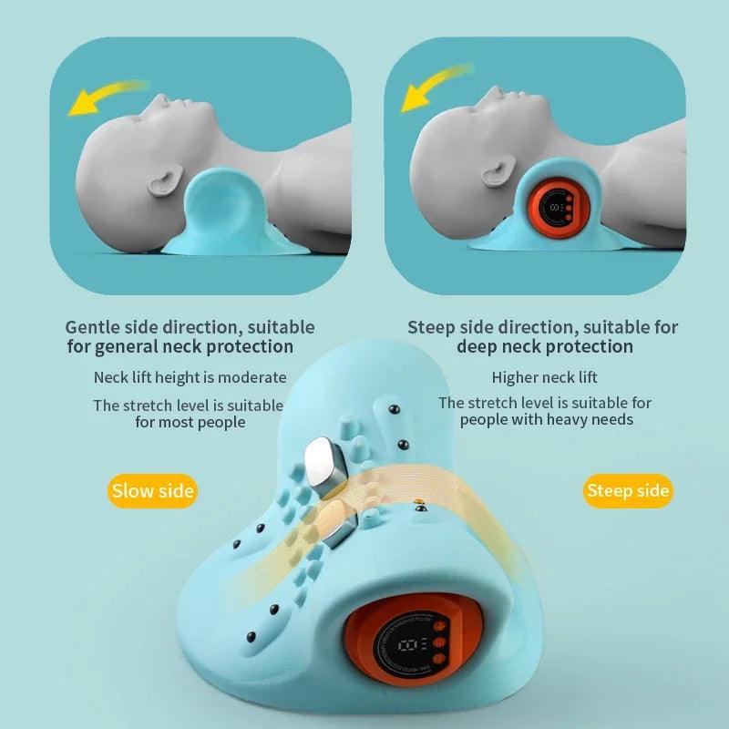 NeckEase Pro Massager - Deep Tissue Neck Relief with Heat & Pulse Technology
