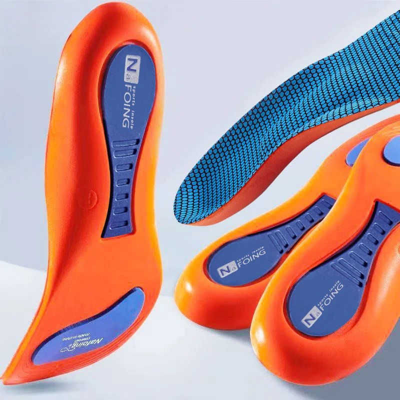 Orthotic Arch Support Insoles – Flatfoot Running & Walking Shoe Inserts for Pressure Relief and Foot Comfort