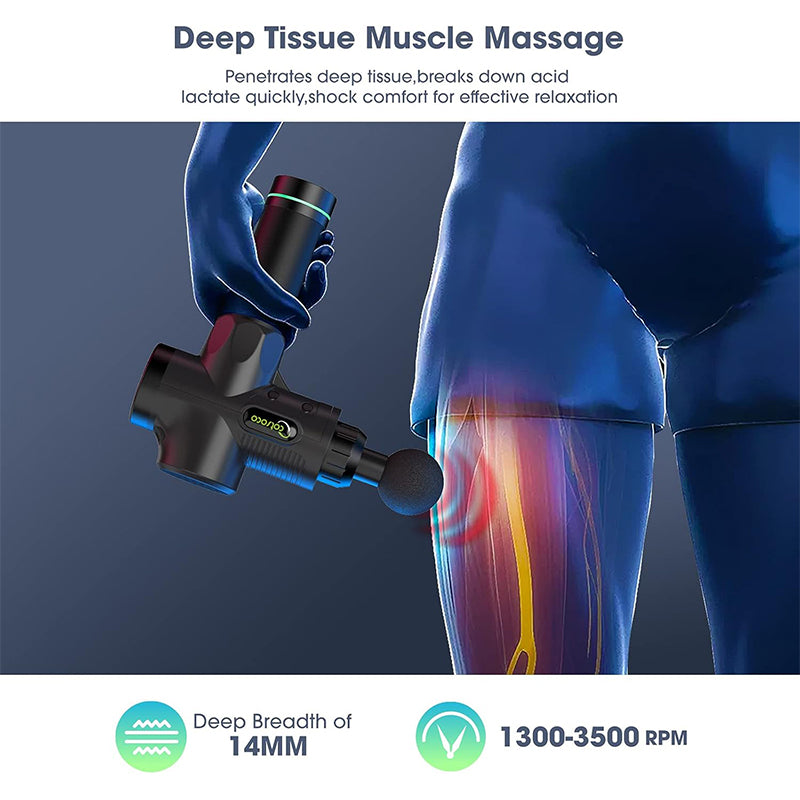 PowerPulse™ 30 – Deep Tissue Massage Gun for Full-Body Muscle Recovery & Pain Relief