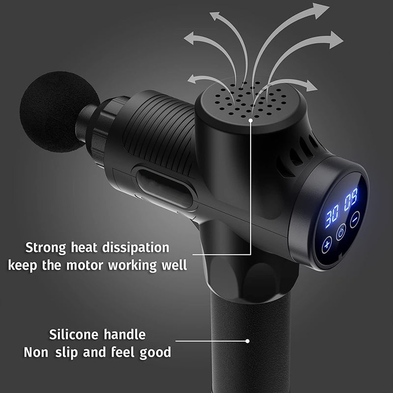 PowerPulse™ 30 – Deep Tissue Massage Gun for Full-Body Muscle Recovery & Pain Relief
