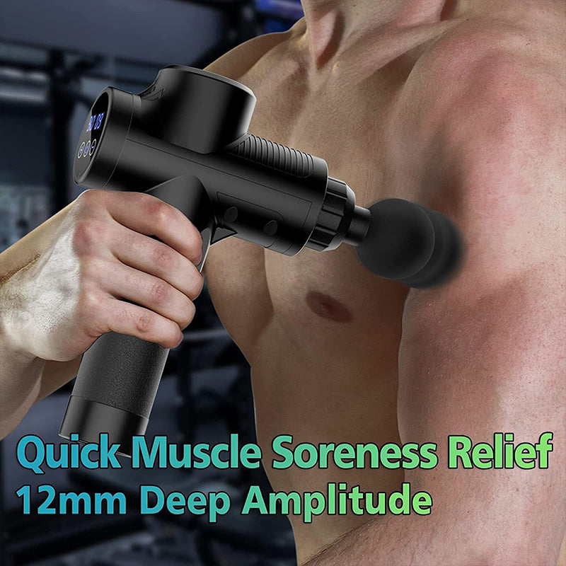 PowerPulse™ 30 – Deep Tissue Massage Gun for Full-Body Muscle Recovery & Pain Relief