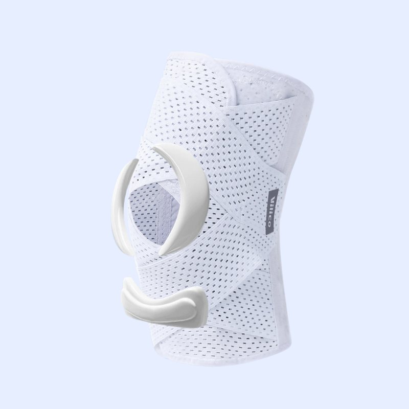 Pressurized Elastic Compression Knee Pad – Non-Slip Sports Support & Recovery Brace