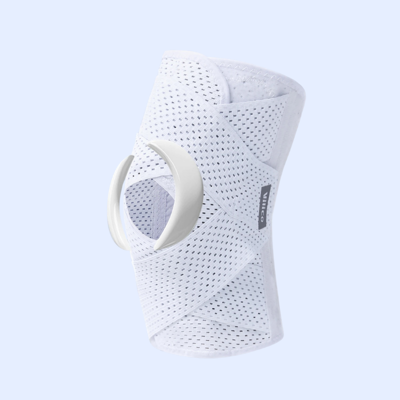 Pressurized Elastic Compression Knee Pad – Non-Slip Sports Support & Recovery Brace