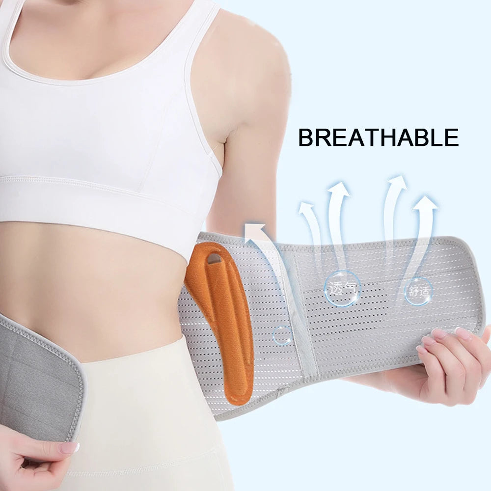 Lumbar Support Belt – Breathable Back Brace for Pain Relief, Orthopedic Waist Corrector