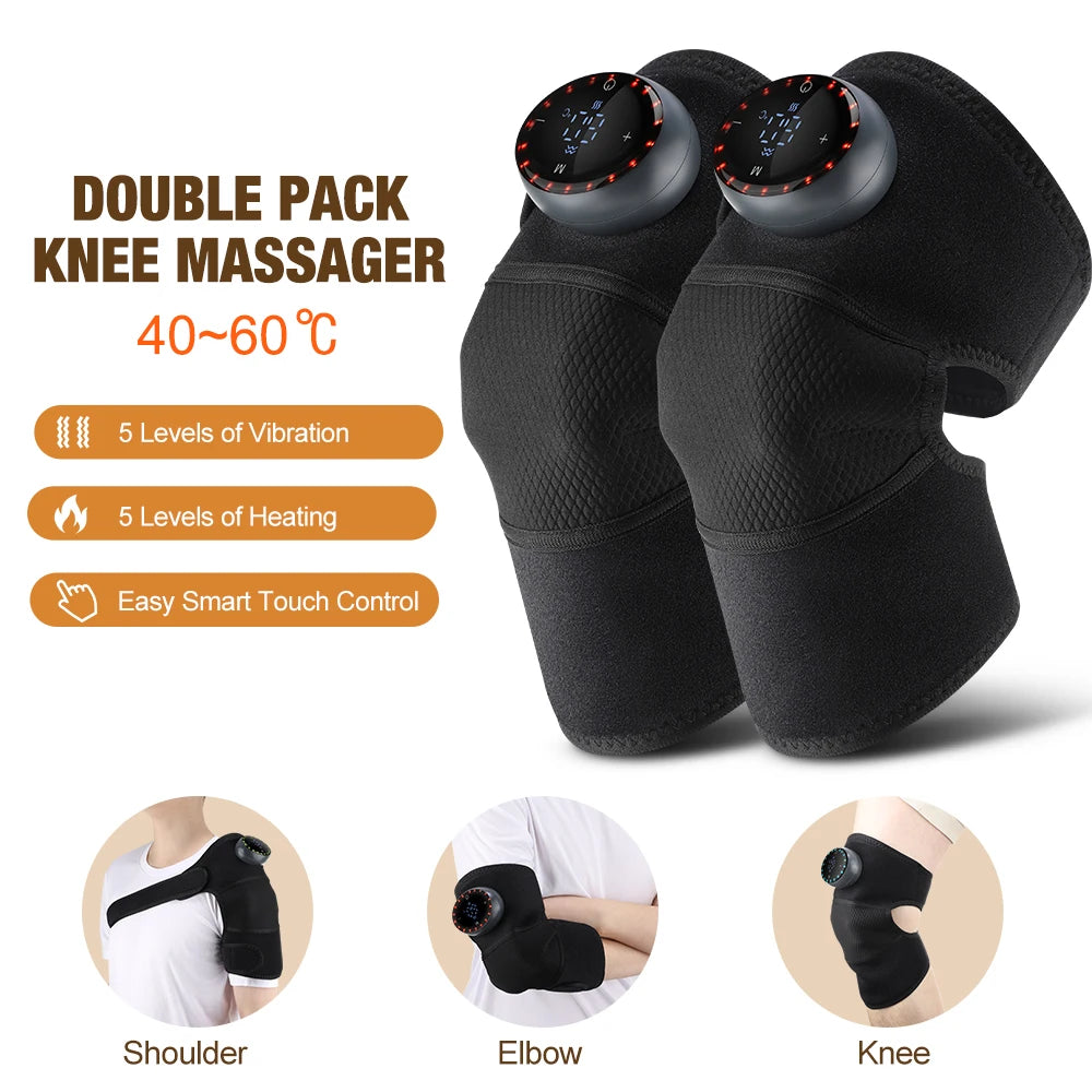 5-Gear Smart Heating Knee Massager