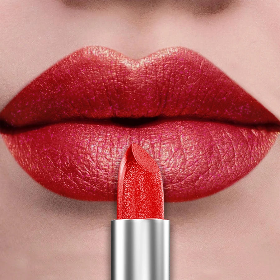 Bold & Intense Glitter Metallic Lipstick