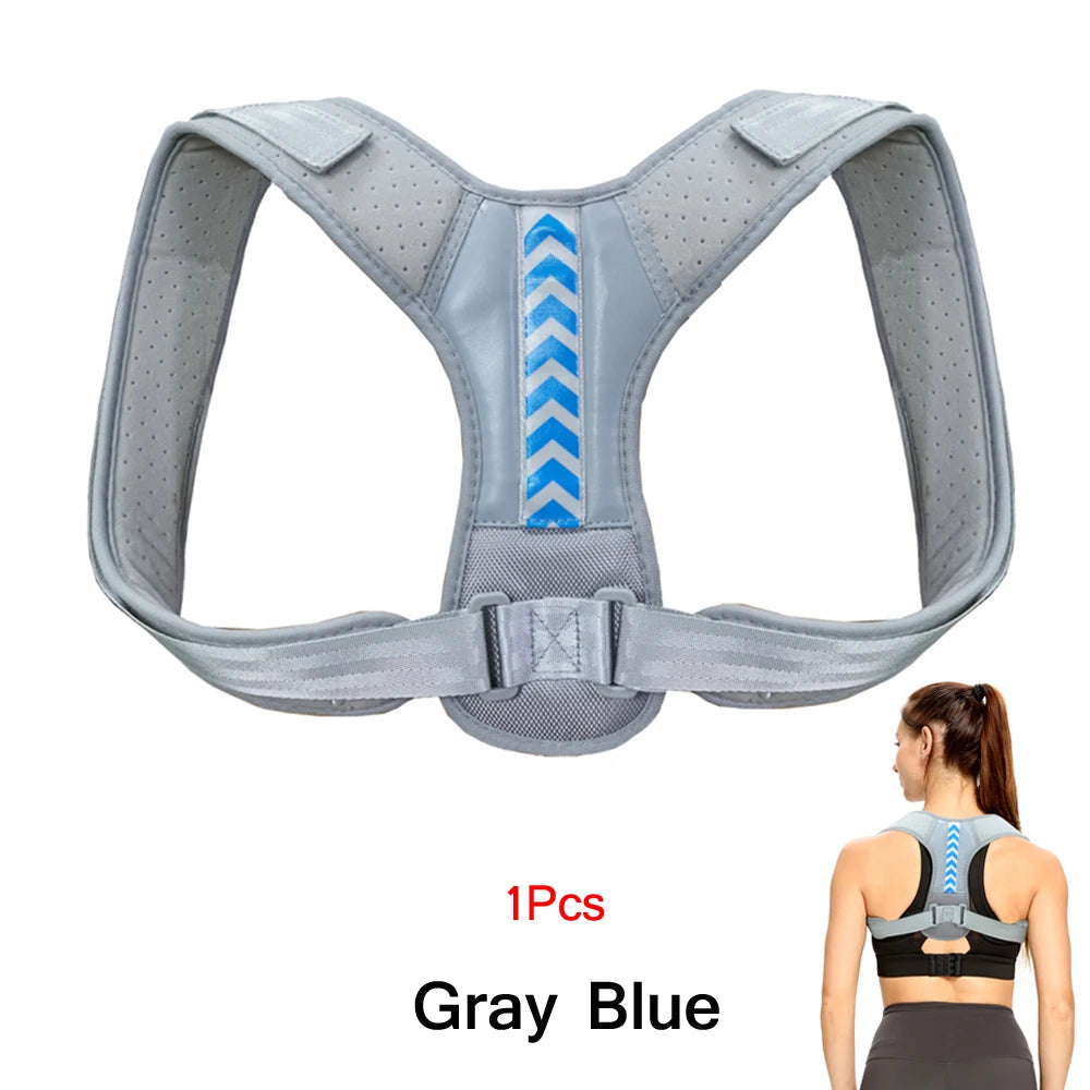 Adjustable Back Posture Corrector Belt – Spine Support Brace