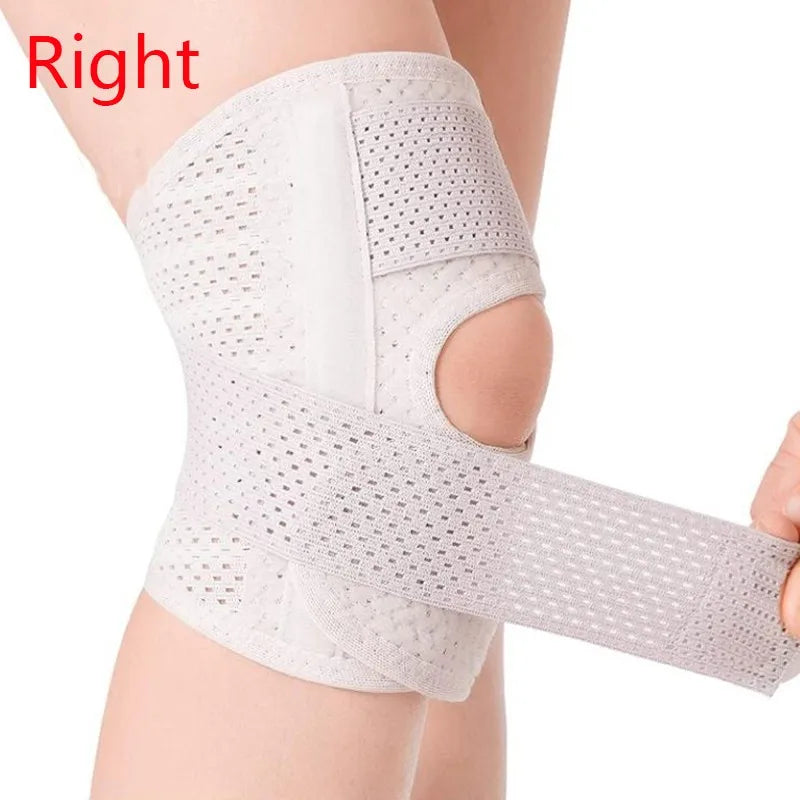 Knee Brace with Side Stabilizers – Adjustable Support for Meniscus Tear, Joint Pain & Arthritis Relief
