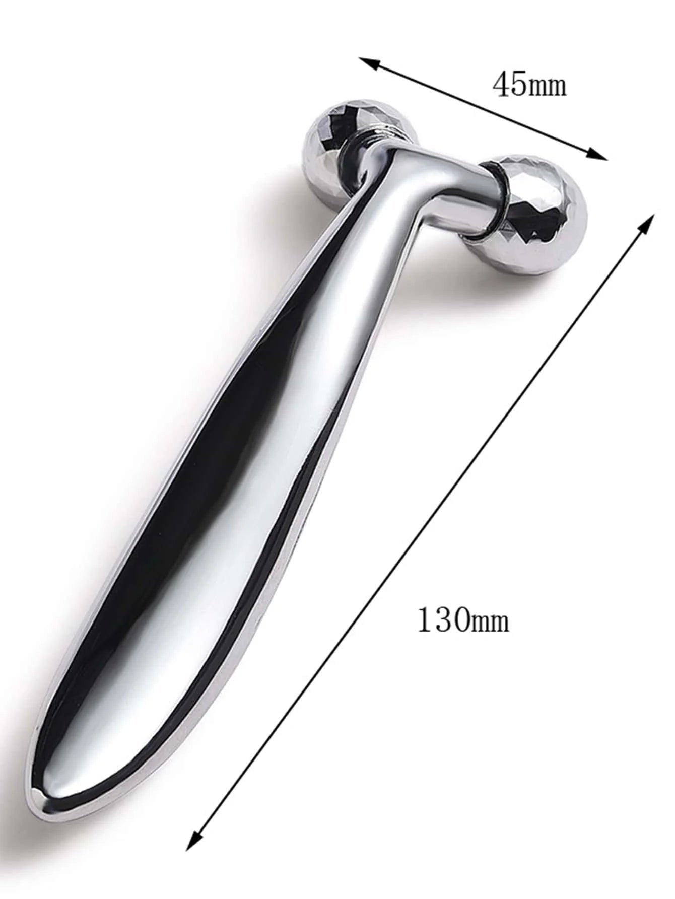 3D Face Rolling Massager – Y-Shaped Manual Facial Lift & Wrinkle Remover Roller