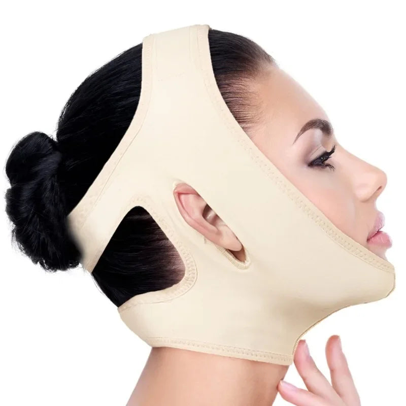 Face Lift Up Mask – V Line Chin Slimming Strap, Cheek & Neck Lifting Belt for Double Chin Reduction & Firming Skin
