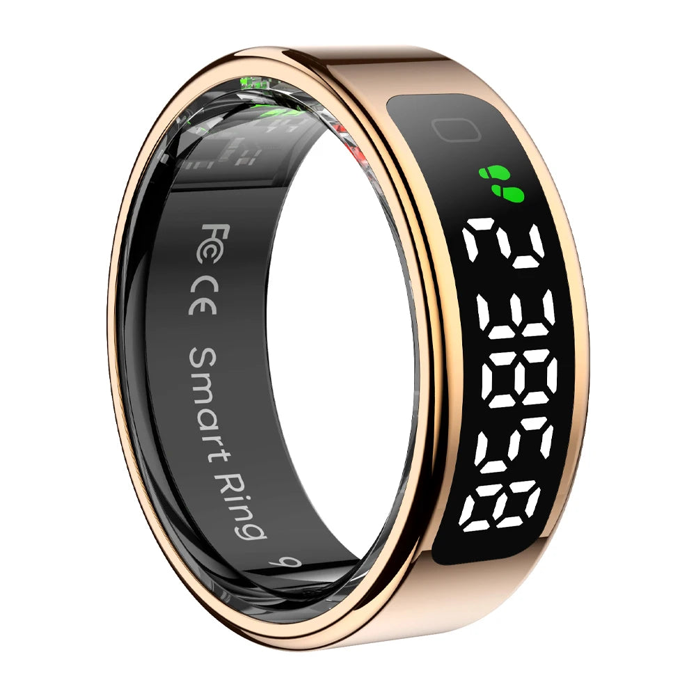 Touch-Screen Health Smart Ring