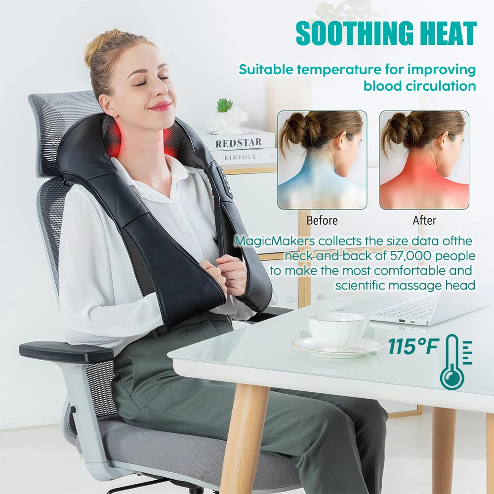 HeatWave Shiatsu Neck & Shoulder Massager