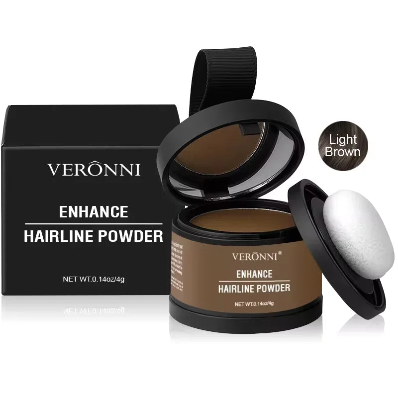 Hairline Powder Root Touch Up – 14 Colors Waterproof Hair Shadow Concealer, Natural Coverage & Hair Filler