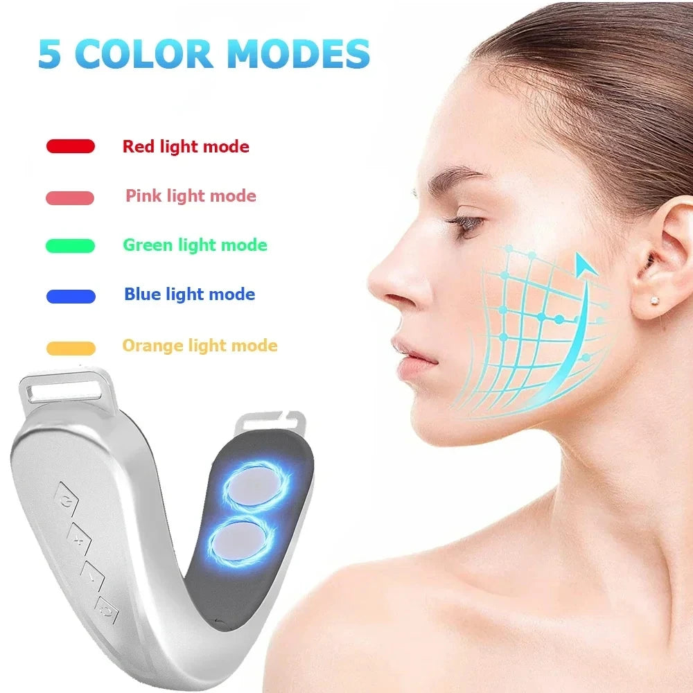 V Face Facial Massager – Intelligent V-Shaped Lifting Belt, Double Chin Reducer & Skin Firming Beauty Device