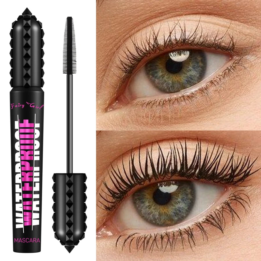 Waterproof 4D Mascara – Lengthening & Volumizing Korean Eyelash Makeup