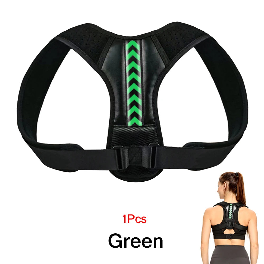 Adjustable Back Posture Corrector Belt – Spine Support Brace