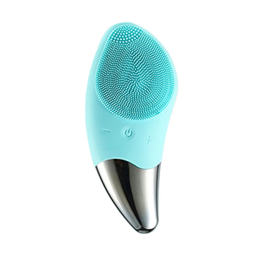 Waterproof Facial Cleansing Brush – Rechargeable Electric Face Scrubber & Exfoliating Cleanser Brush