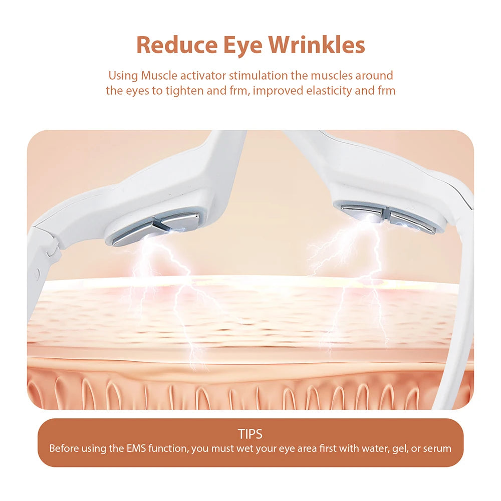 3D Eye Massager for Relaxation – Fatigue Relief, Dark Circle Lightening, and Fine Line Smoothing