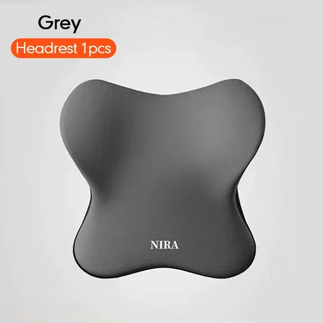 Car Headrest & Lumbar Support Pillow
