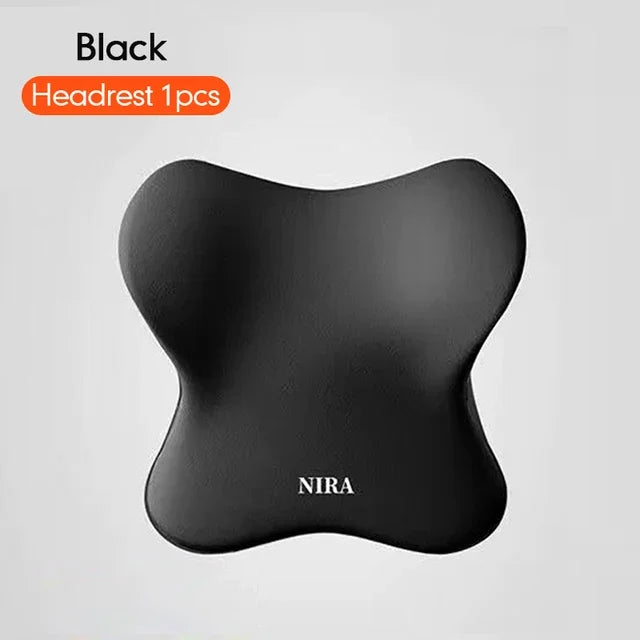 Car Headrest & Lumbar Support Pillow