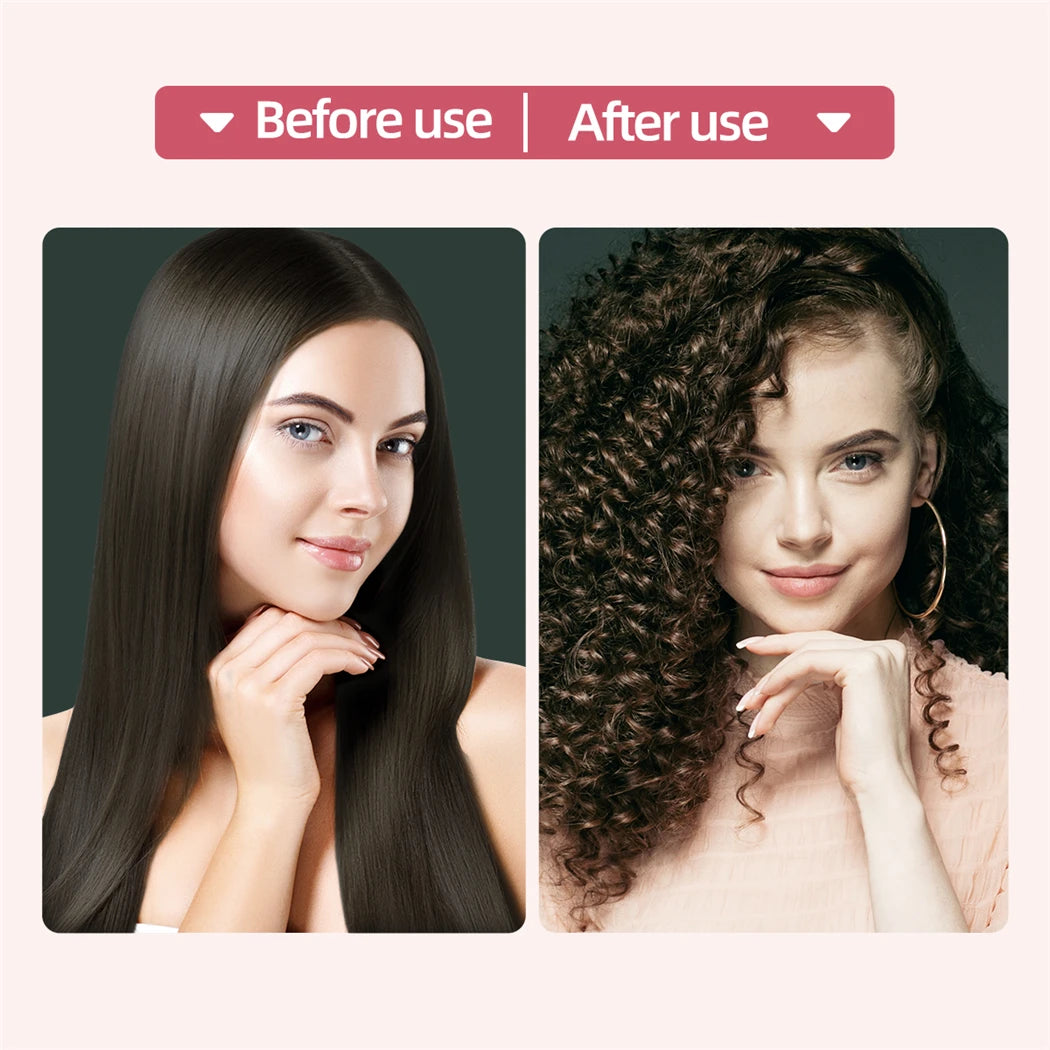 9mm Mini Ceramic Hair Curling Iron – Professional Electric Curler Wand & Small Crimping Iron – Salon Styling Tool