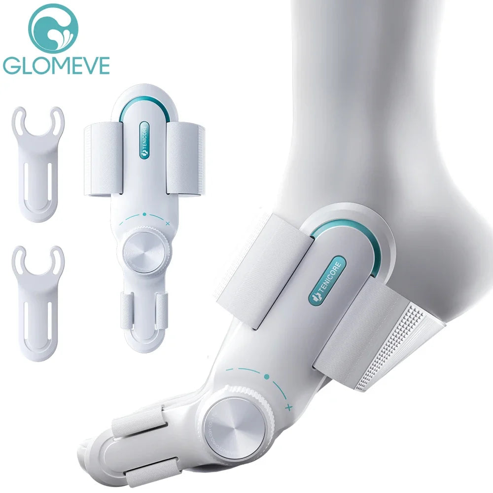 Bunion Corrector – Adjustable Hallux Valgus Orthotics Big Toe Straightener with 3-Angle Fixing Plate