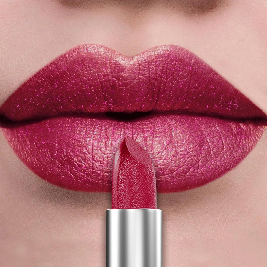 Bold & Intense Glitter Metallic Lipstick