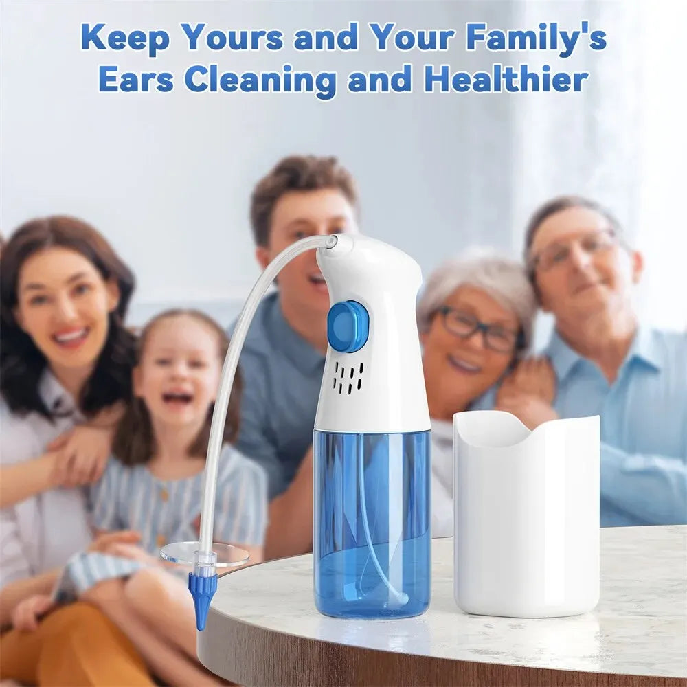 Ear Wax Removal Kit – Manual Ear Cleaner Water Irrigation Flushing System for Safe and Effective Ear Cleaning