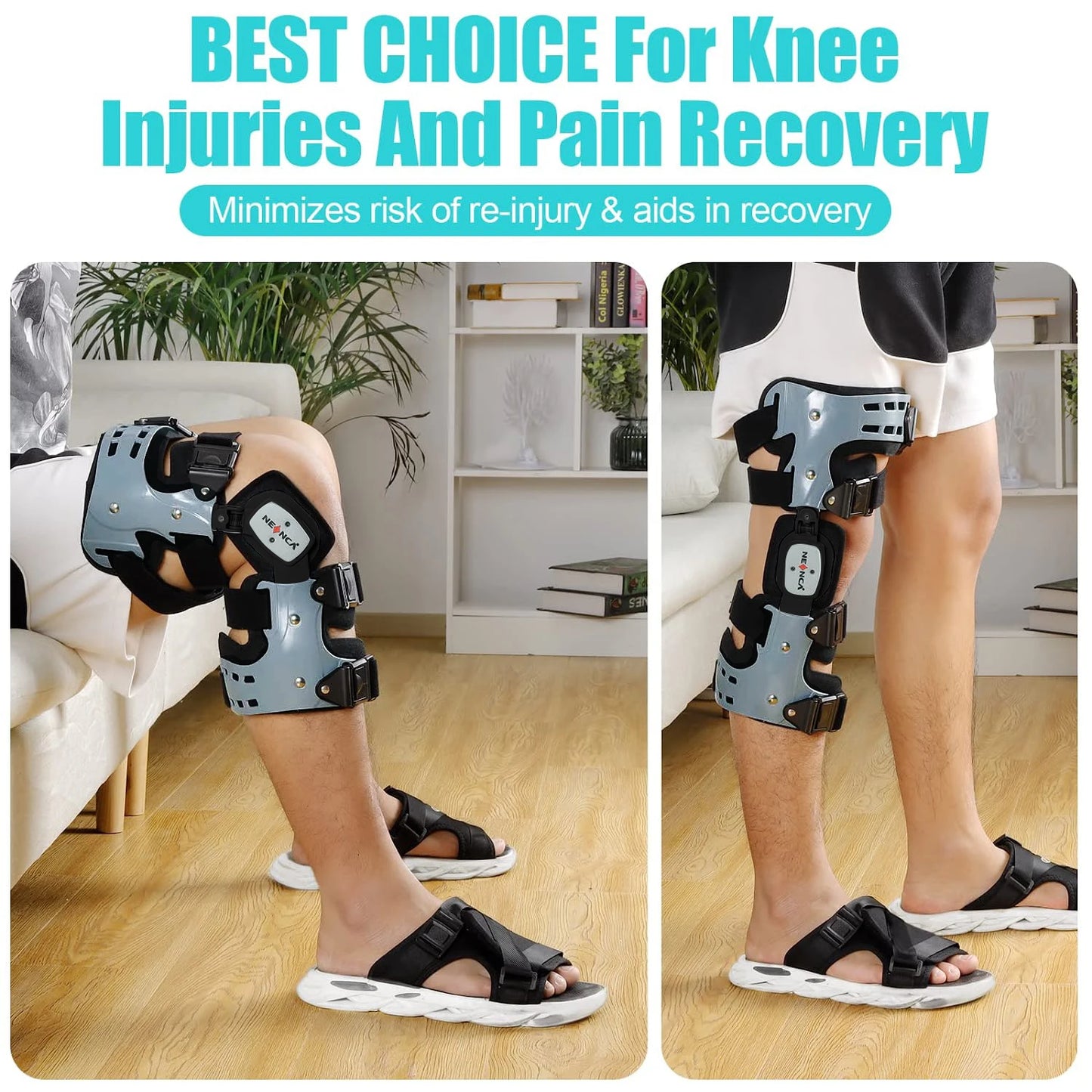 Unloader Knee Brace – Adjustable Support for Arthritis Pain, Osteoarthritis, Cartilage Defect & Avascular Necrosis Relief