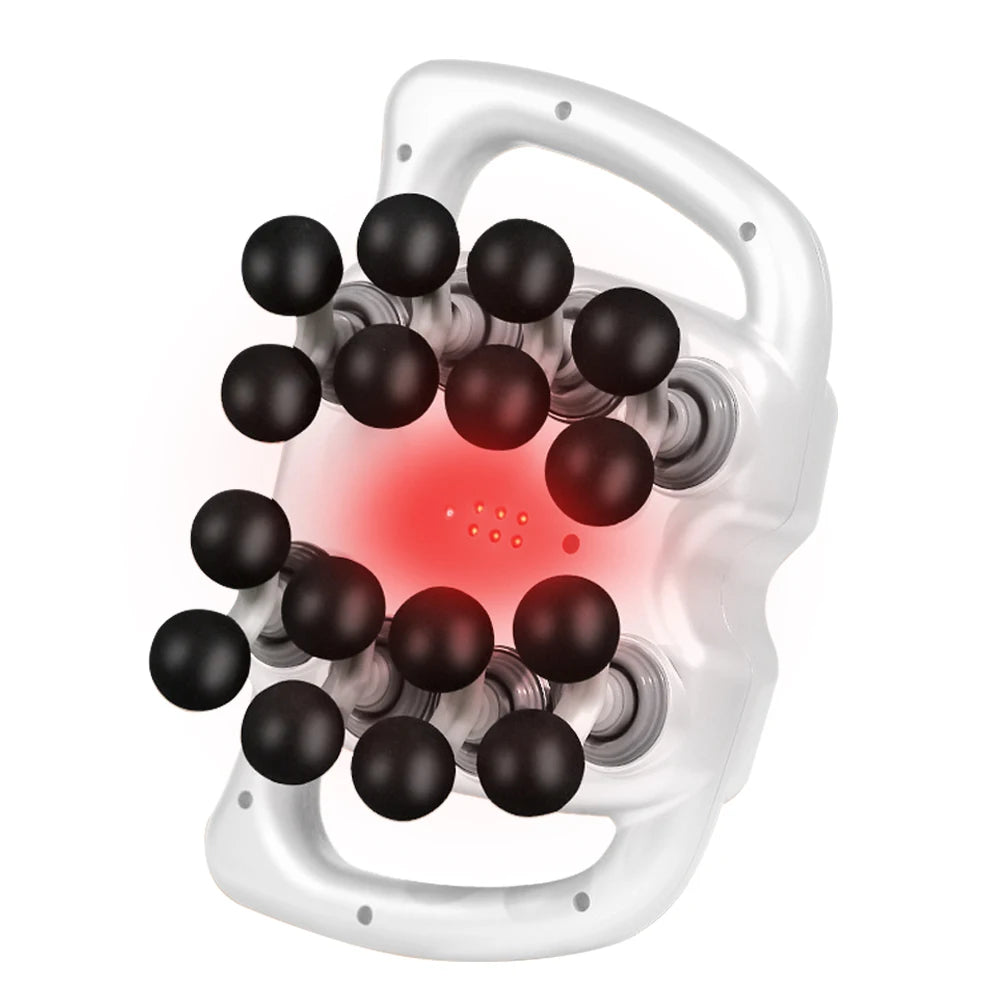 PowerPulse™ Professional Fascia Massage Gun – 16-Head Deep Tissue Percussion Massager for Full Body Relief