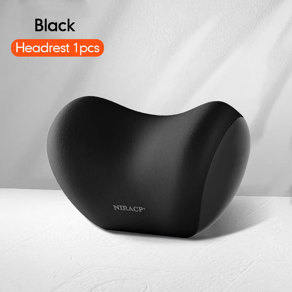 Car Seat Neck Pillow & Adjustable Lumbar Support
