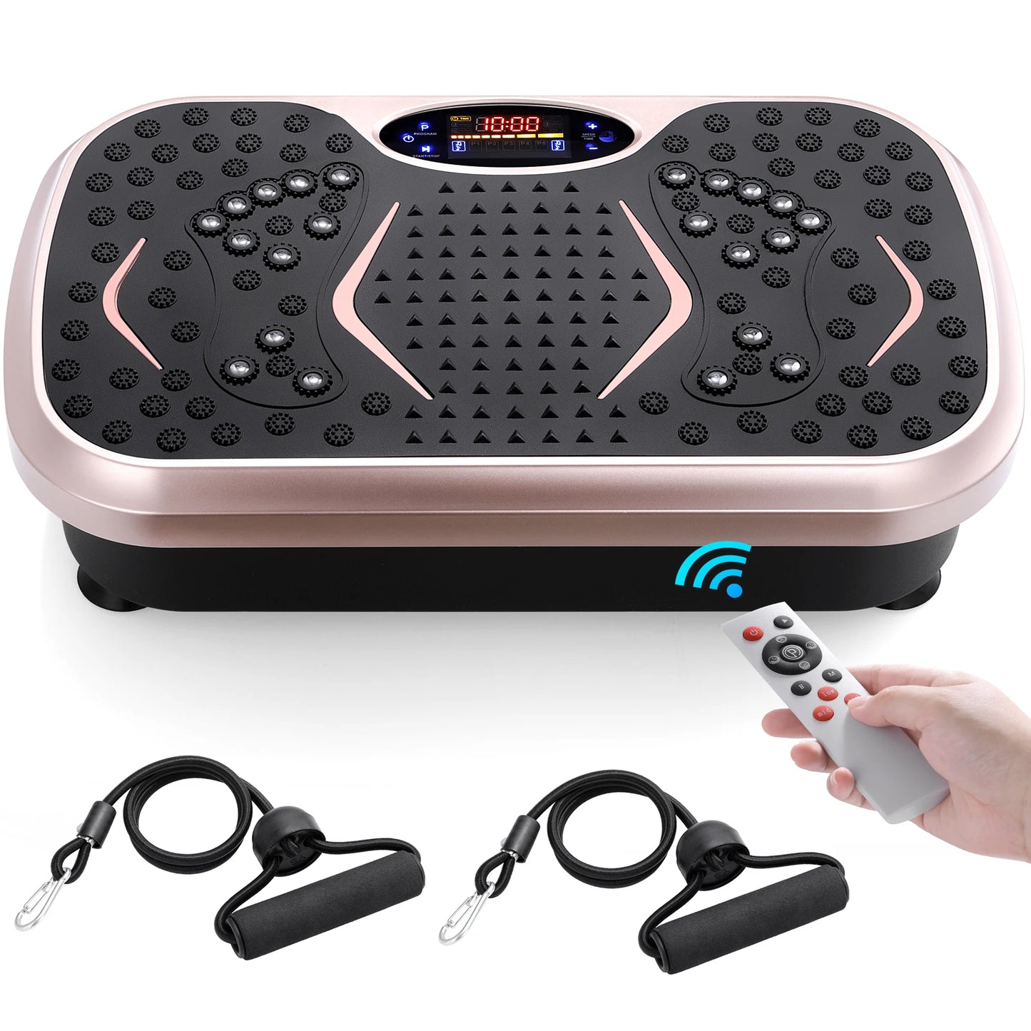Vibration Plate Exercise Machine – Whole Body Workout Platform for Fitness & Lymphatic Drainage