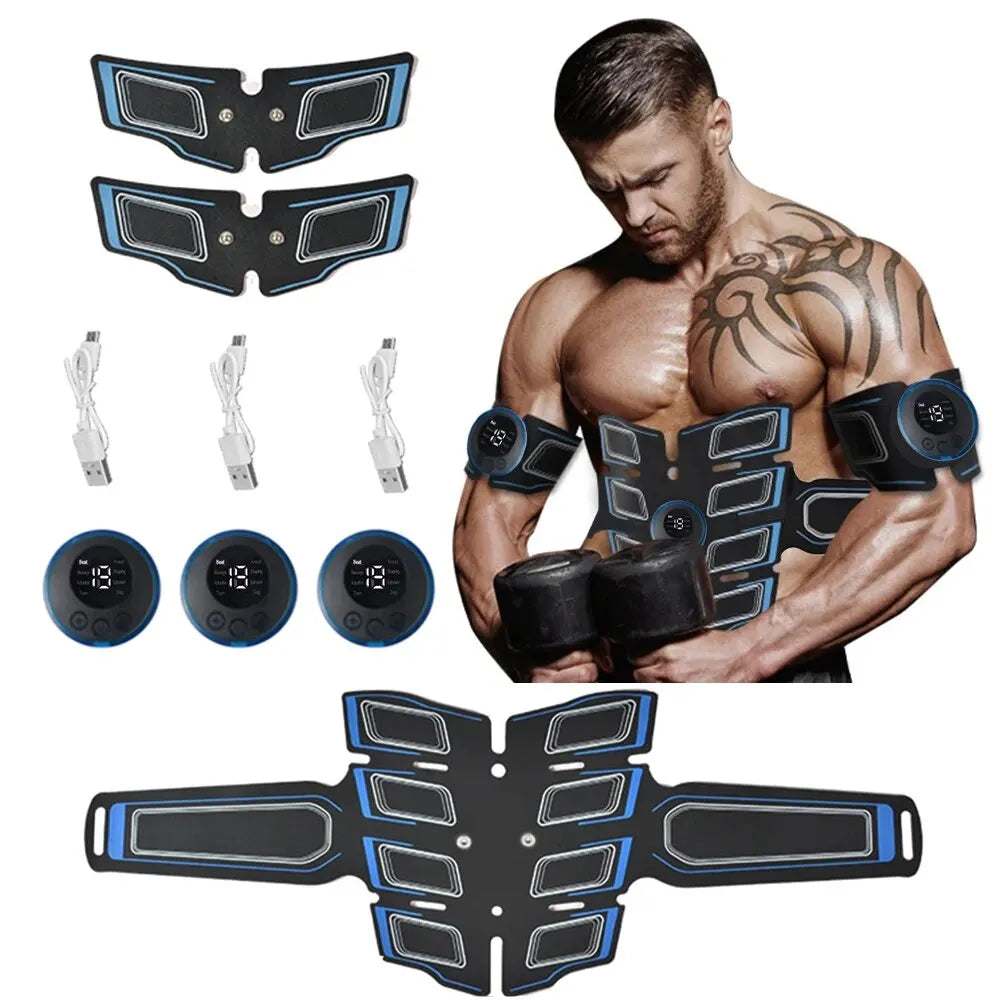 2025 NEW EMS Abdominal Muscle Core Toning Trainer – Flex Toner Tactical Stimulator