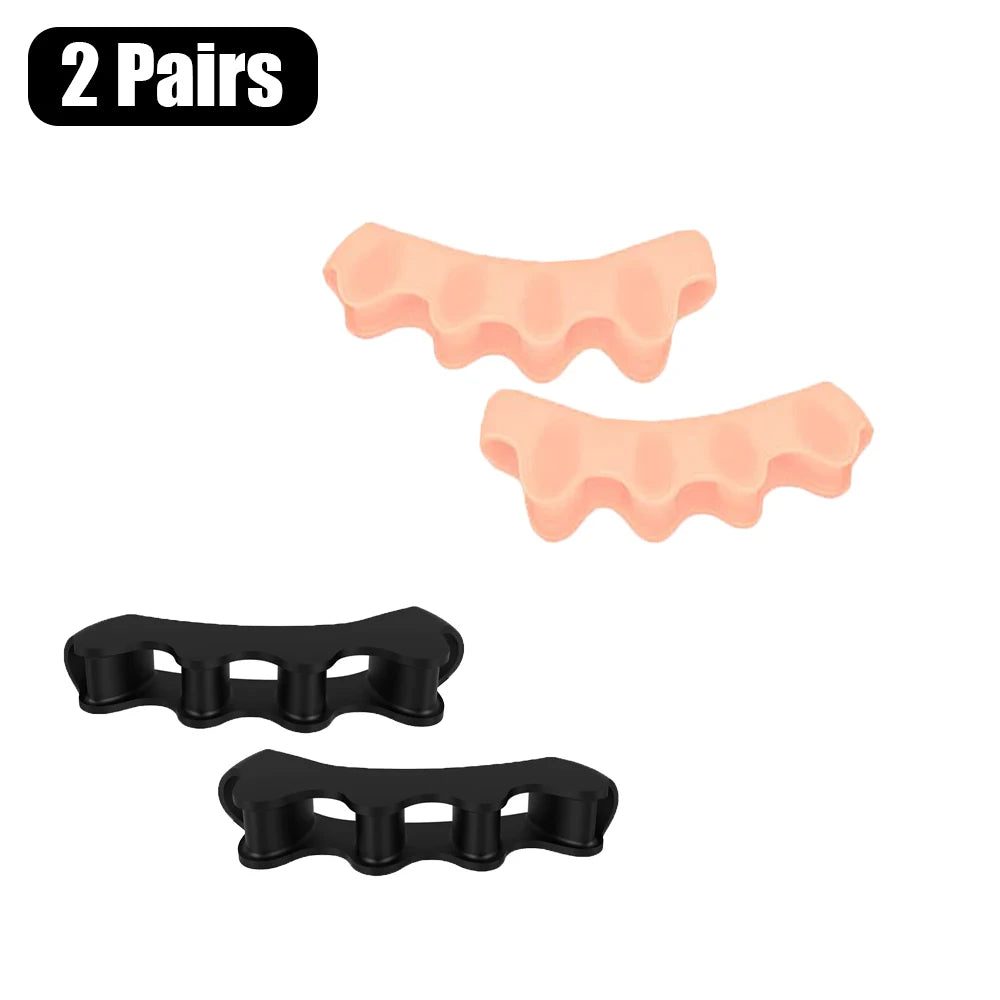 Toe Separators – Doctor Recommended Bunion Corrector & Toe Straightener for Plantar Fasciitis and Foot Pain Relief